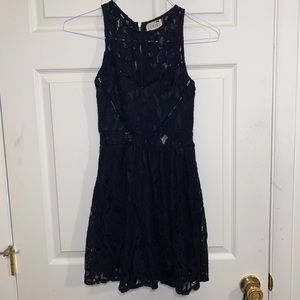 Lacey black mini dress from PacSun